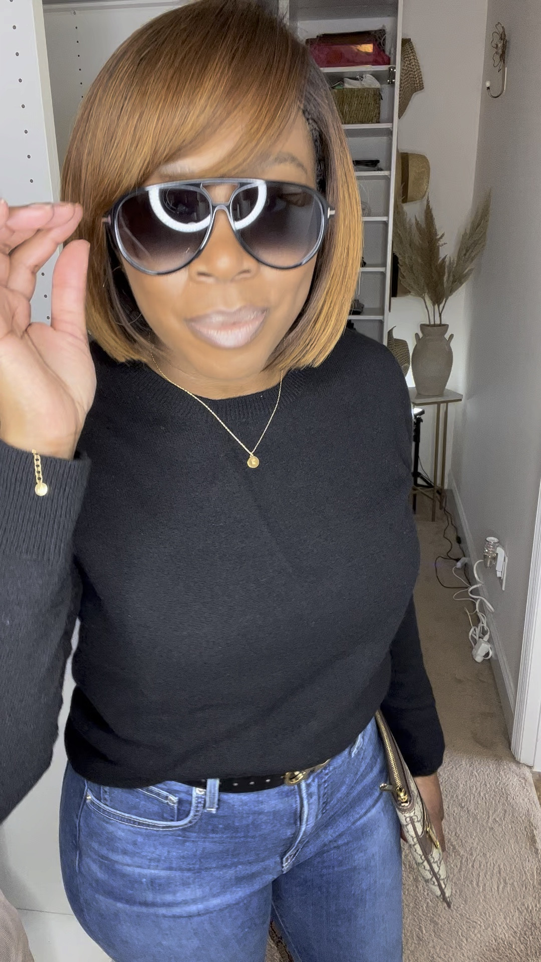 Before spring comes, I want to get a few more wears out of this cashmere sweater!!!

#LTKover40 #LTKmidsize