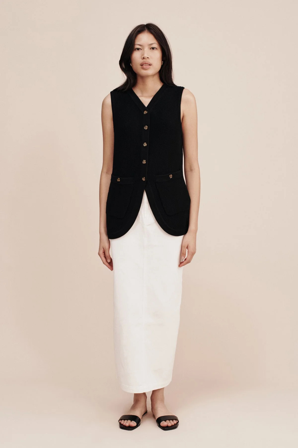 HARPER VEST - BLACK | POSSE (US)