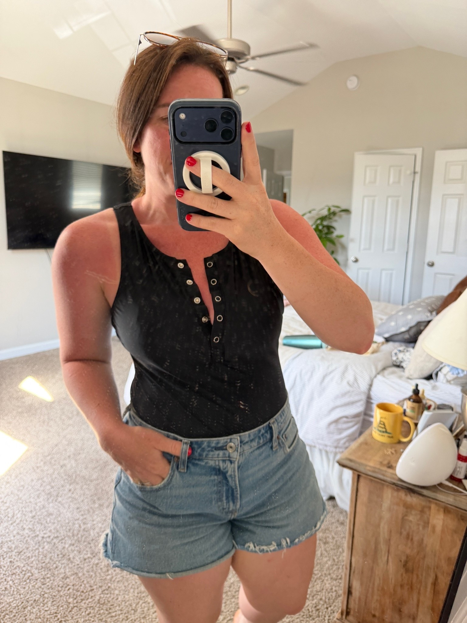 The perfect swimsuit. One piece& appropriate but just enough sexy to not look like your trying to hide anything. I’ve had it for 4 years and it is still a favorite

#LTKmomlife #LTKootd #LTKSwim