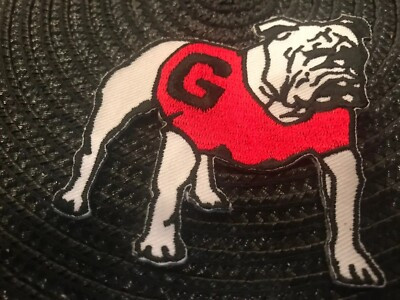 UGA Georgia Bulldogs Vintage Embroidered Iron On Patch 3” X 2.5” Champs  | eBay | eBay US