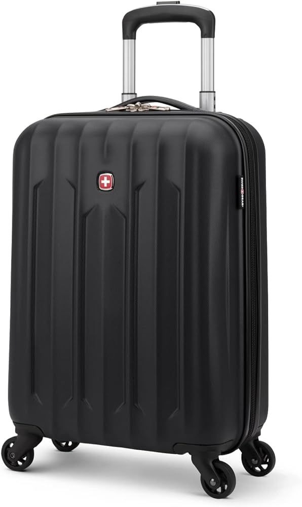SwissGear Chrome Small Luggage - Hardside Expandable Spinner Carry-on - Black | Amazon (CA)