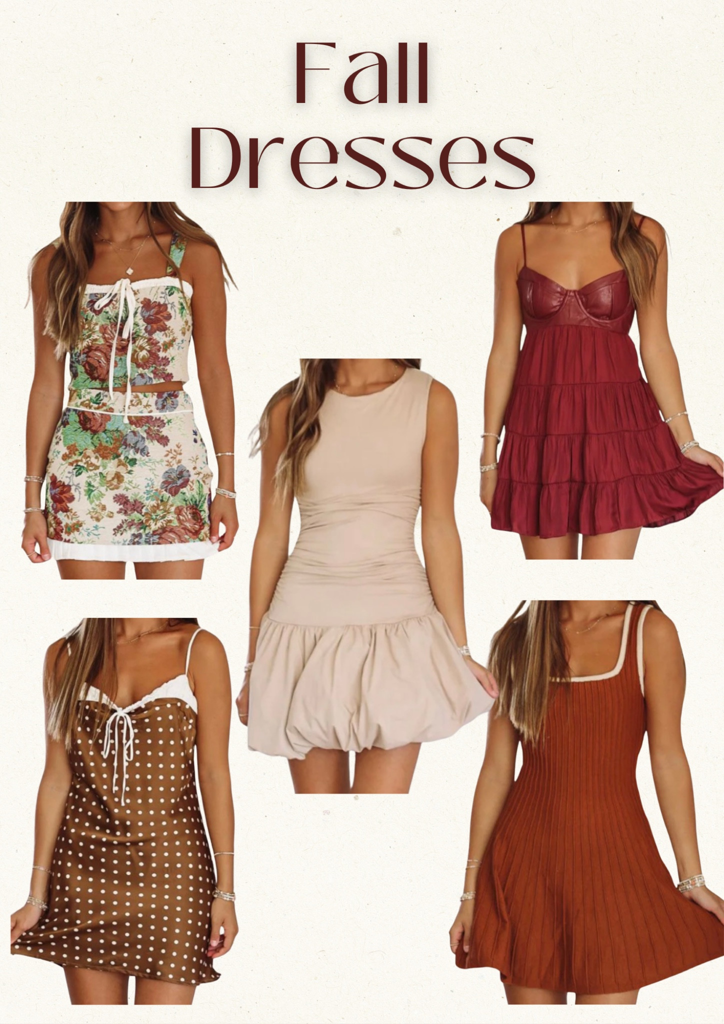 Fall dresses for photos or concerts. 
Fall fashionn

#LTKFindsUnder100 #LTKParties #LTKFindsUnder50