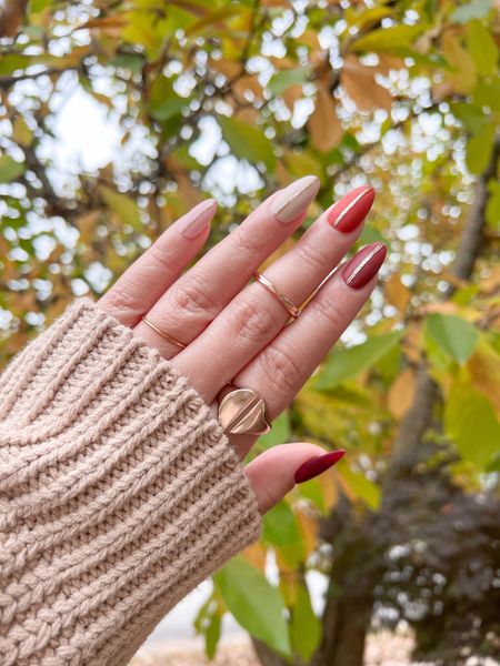 Fall mani, fall nails 

#LTKstyletip #LTKbeauty #LTKSeasonal