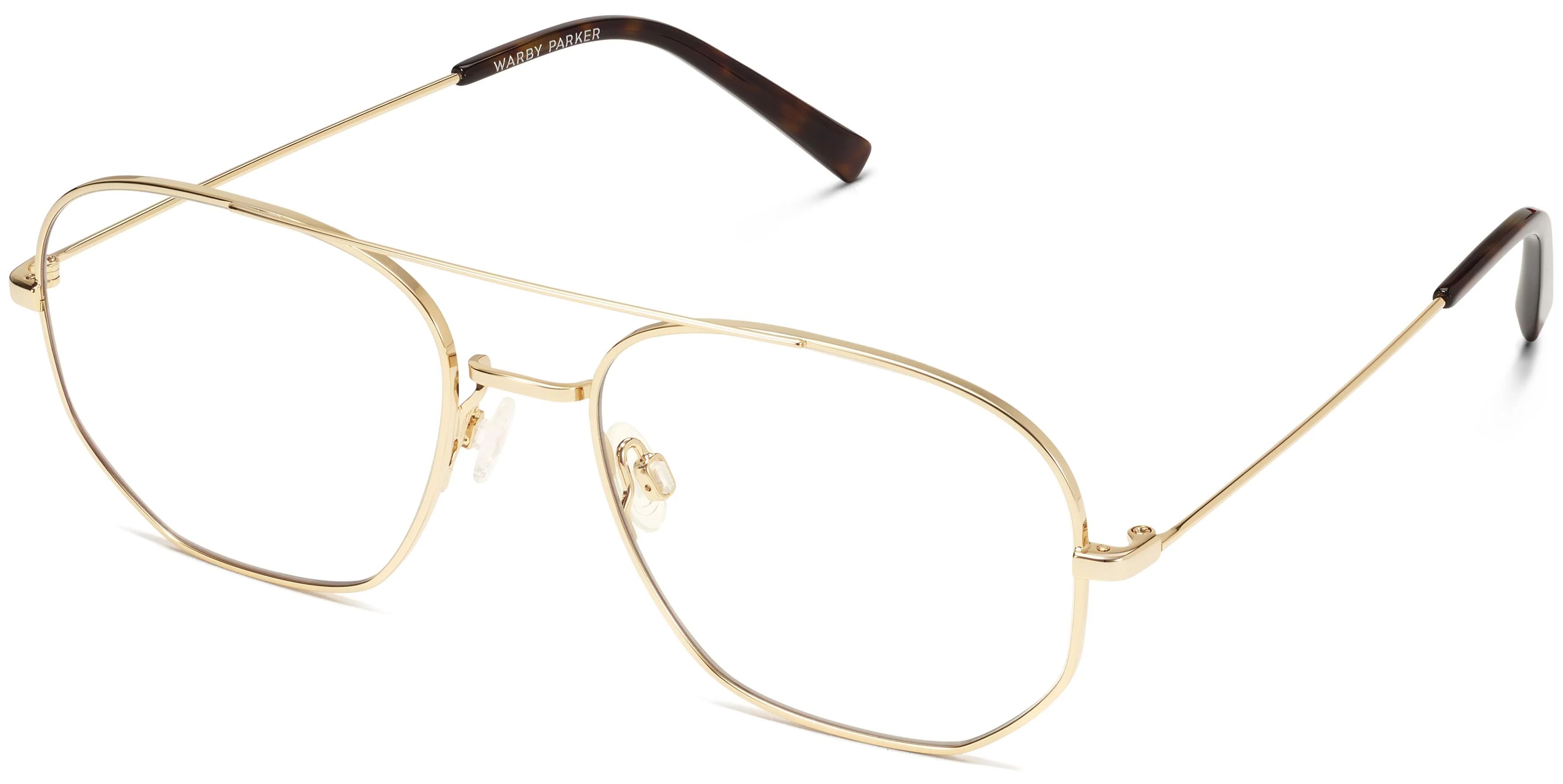 Aram Eyeglasses in Polished Gold | Warby Parker | Warby Parker (US)