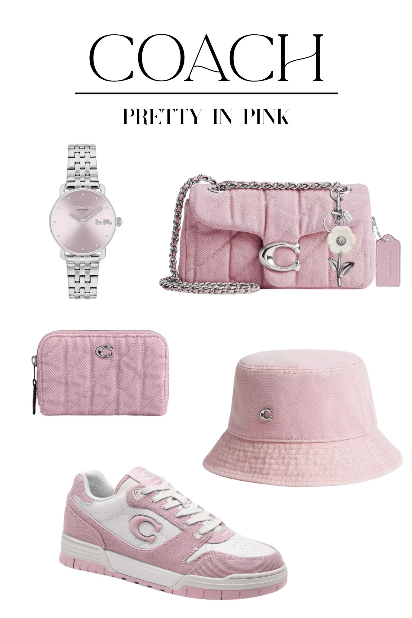 Coach Pretty In Pink ! #bag #style #pink #shoes #purse 

#LTKItBag #LTKStyleTip
