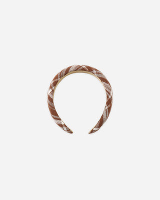 Padded Headband Aspen Plaid | Rylee + Cru