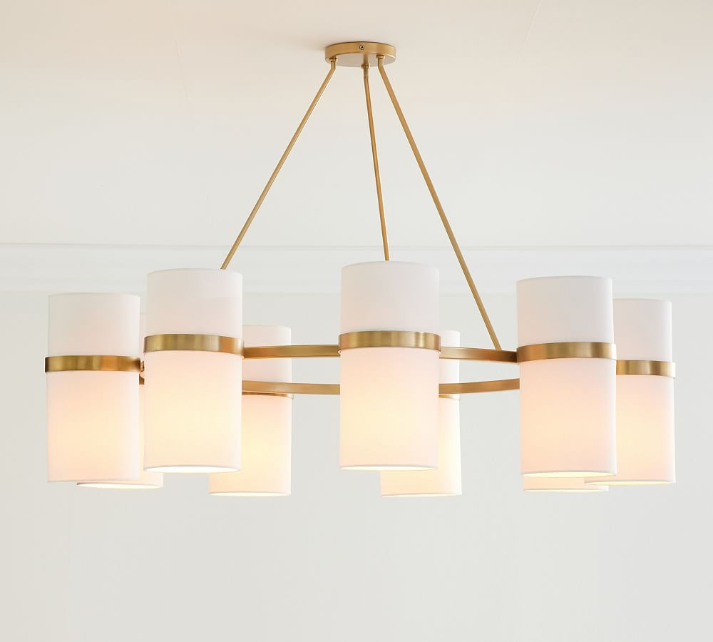 Sydney 9-Light Round Chandelier | Pottery Barn (US)