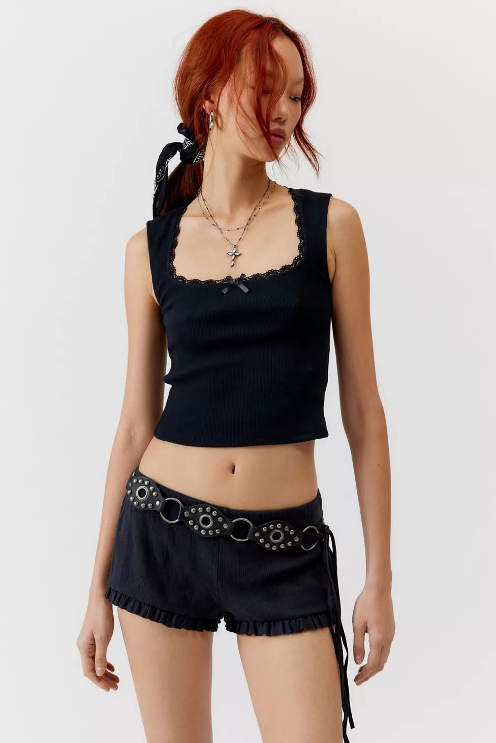 Motel Jinila Cropped Tank Top | Urban Outfitters (US and RoW)