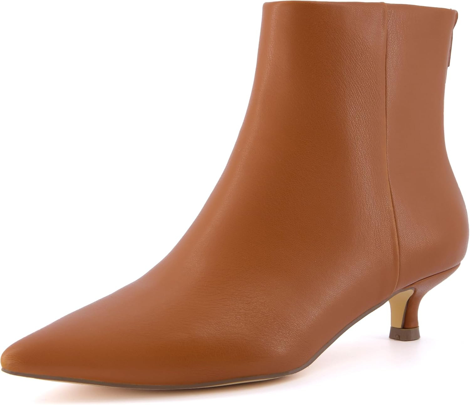 CUSHIONAIRE Barbi Kitten Heel Boots for Women with Pointed Toe | Amazon (US)