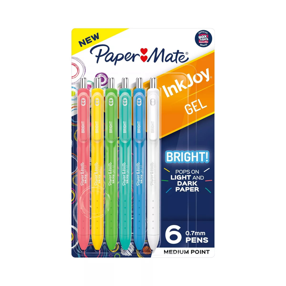 Paper Mate InkJoy 6pk Gel Pens Multicolored Bright | Target