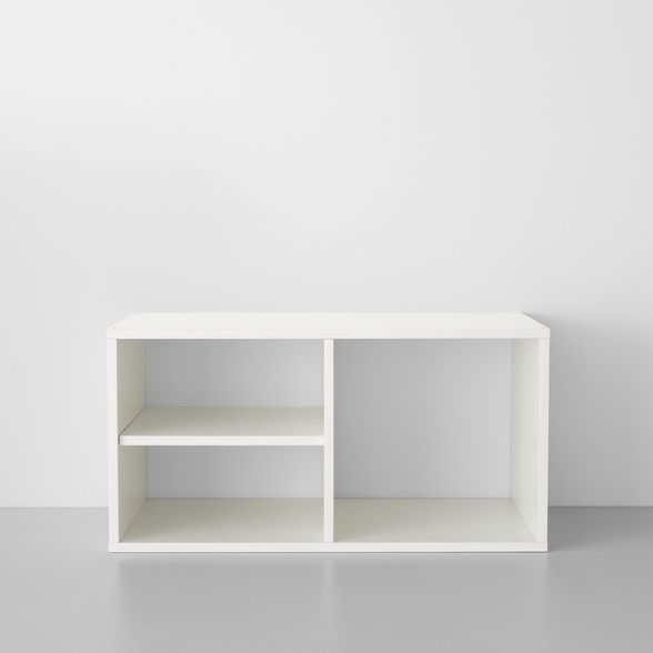 3 Shelf Closet System White - Made By Design™ | Target