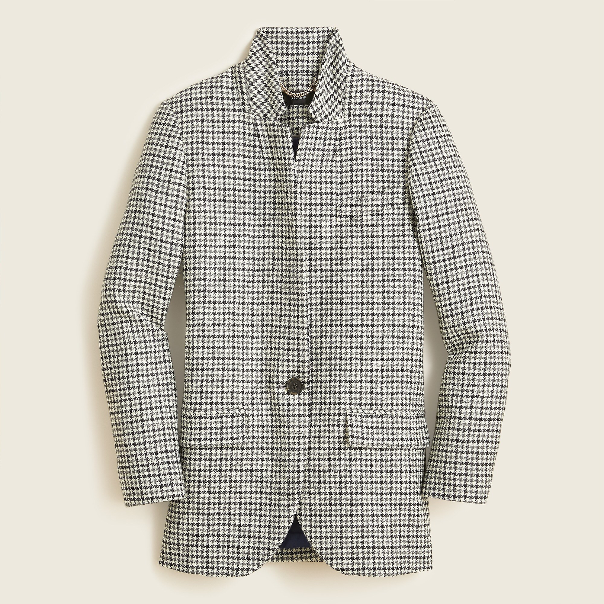 Blazer-jacket in English wool houndstooth | J. Crew US