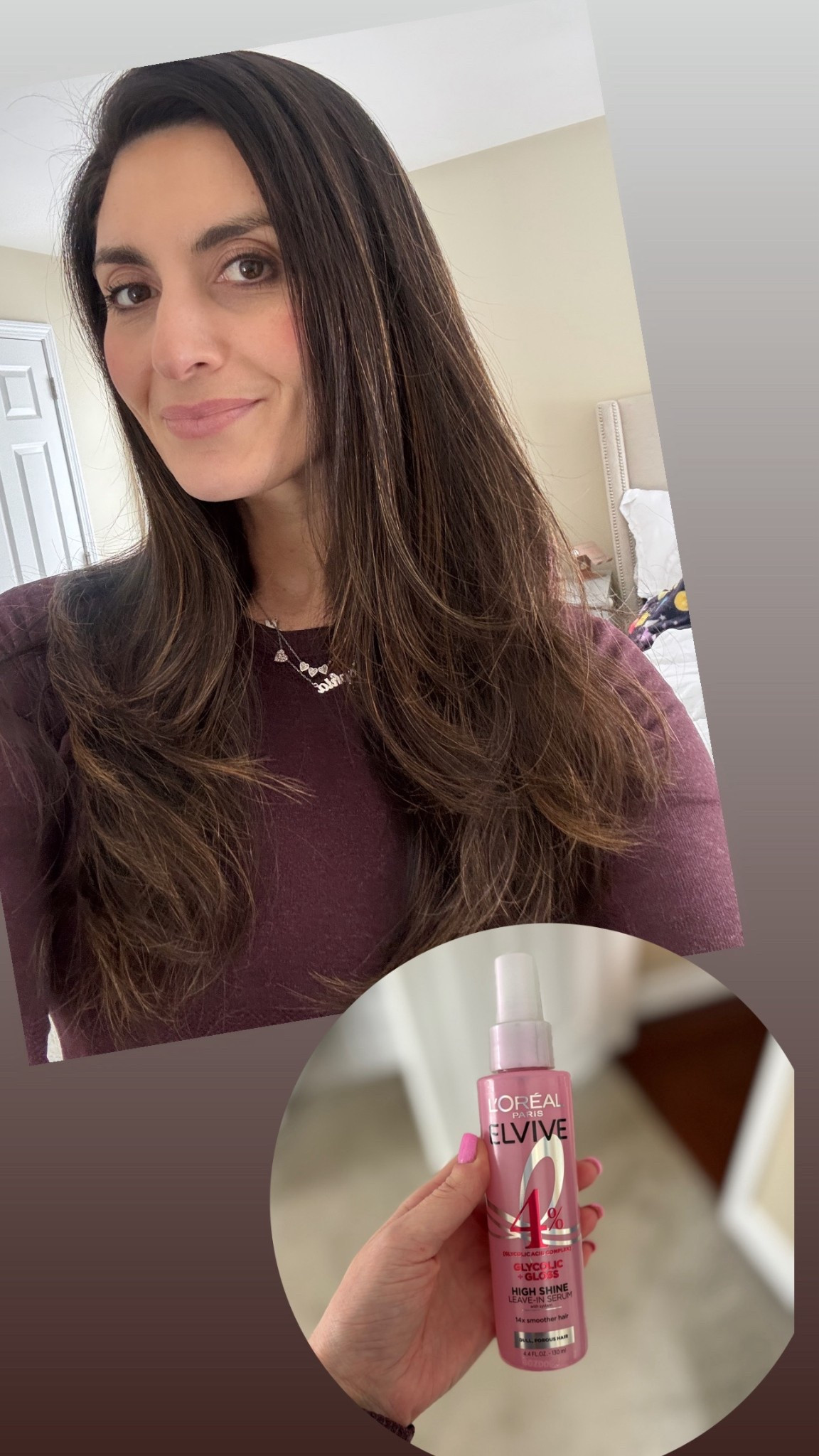 The shine is salon quality! #loreal

#LTKBeauty #LTKselfcare