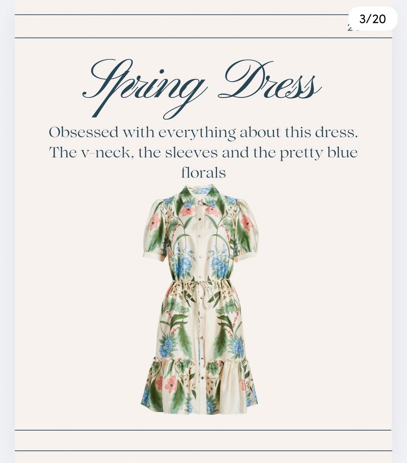 Absolutely obsessed! This dress is stealing hearts everywhere, especially mine!  s


#LTKOver40 #LTKMidsize