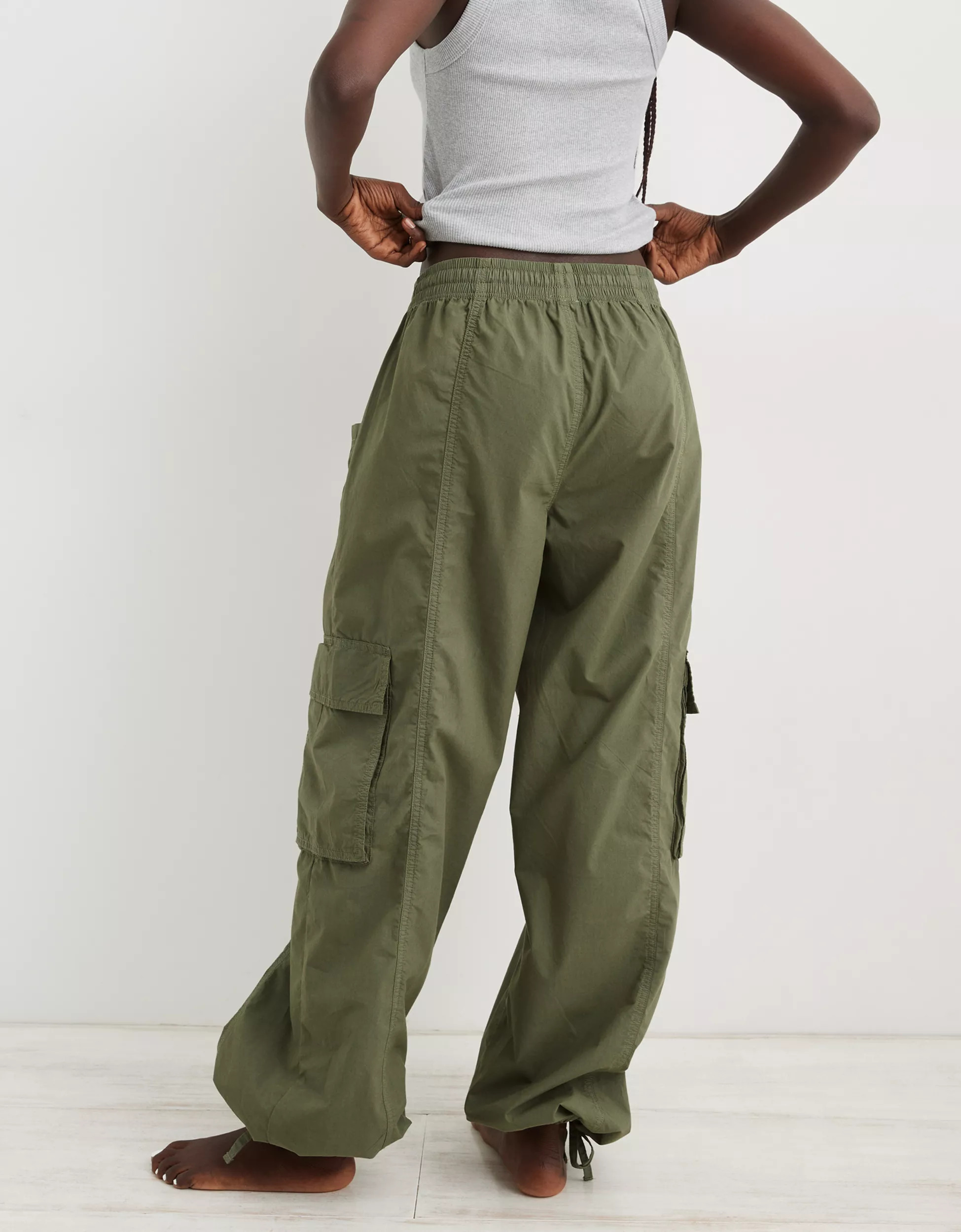 Aerie High Waisted Go-For-It Baggy Cargo Pant | Aerie