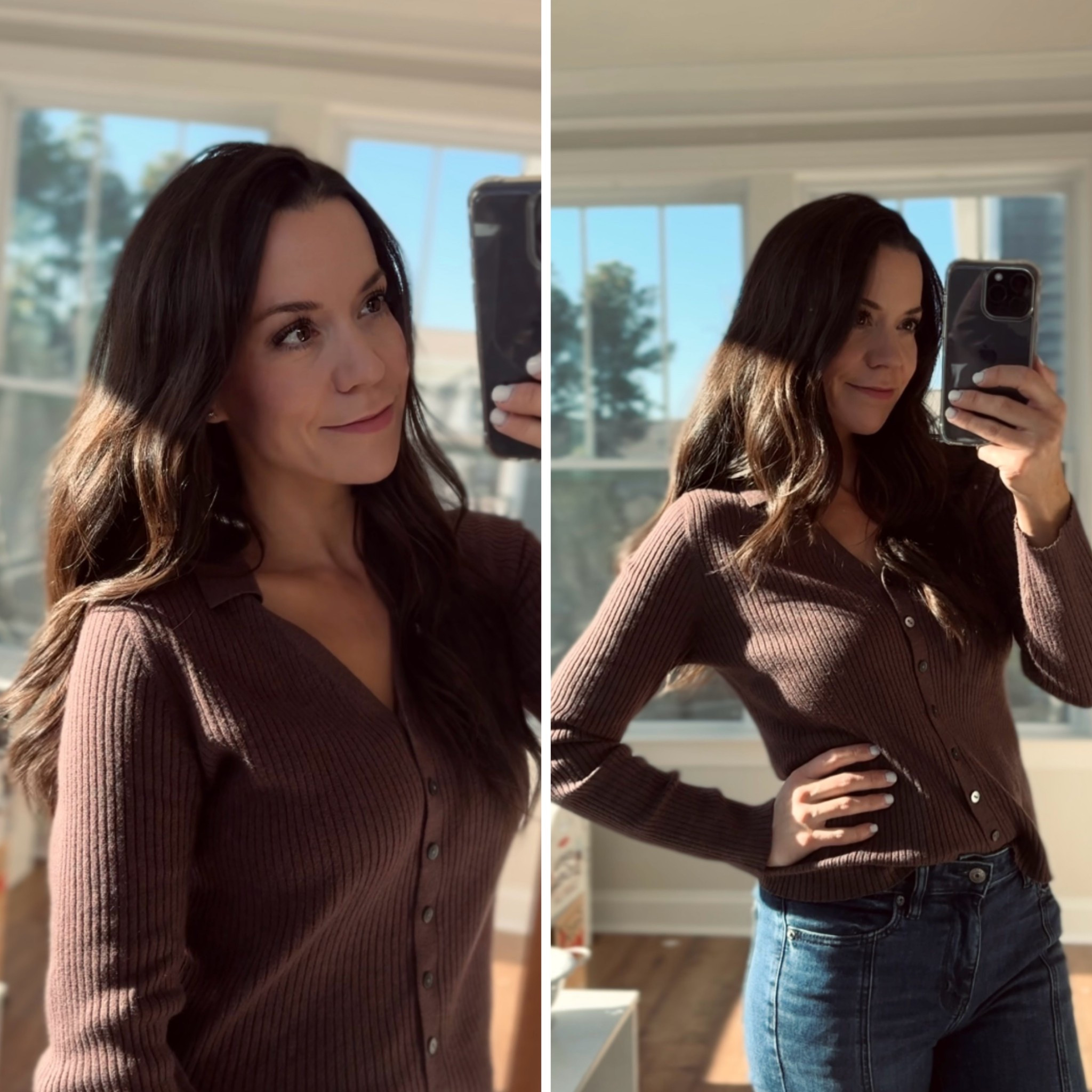 I’m loving the chocolate brown color of this top so much!! Wore to a Friendsgiving and it was the perfect touch of fall. 🍂🤎

#LTKSeasonal