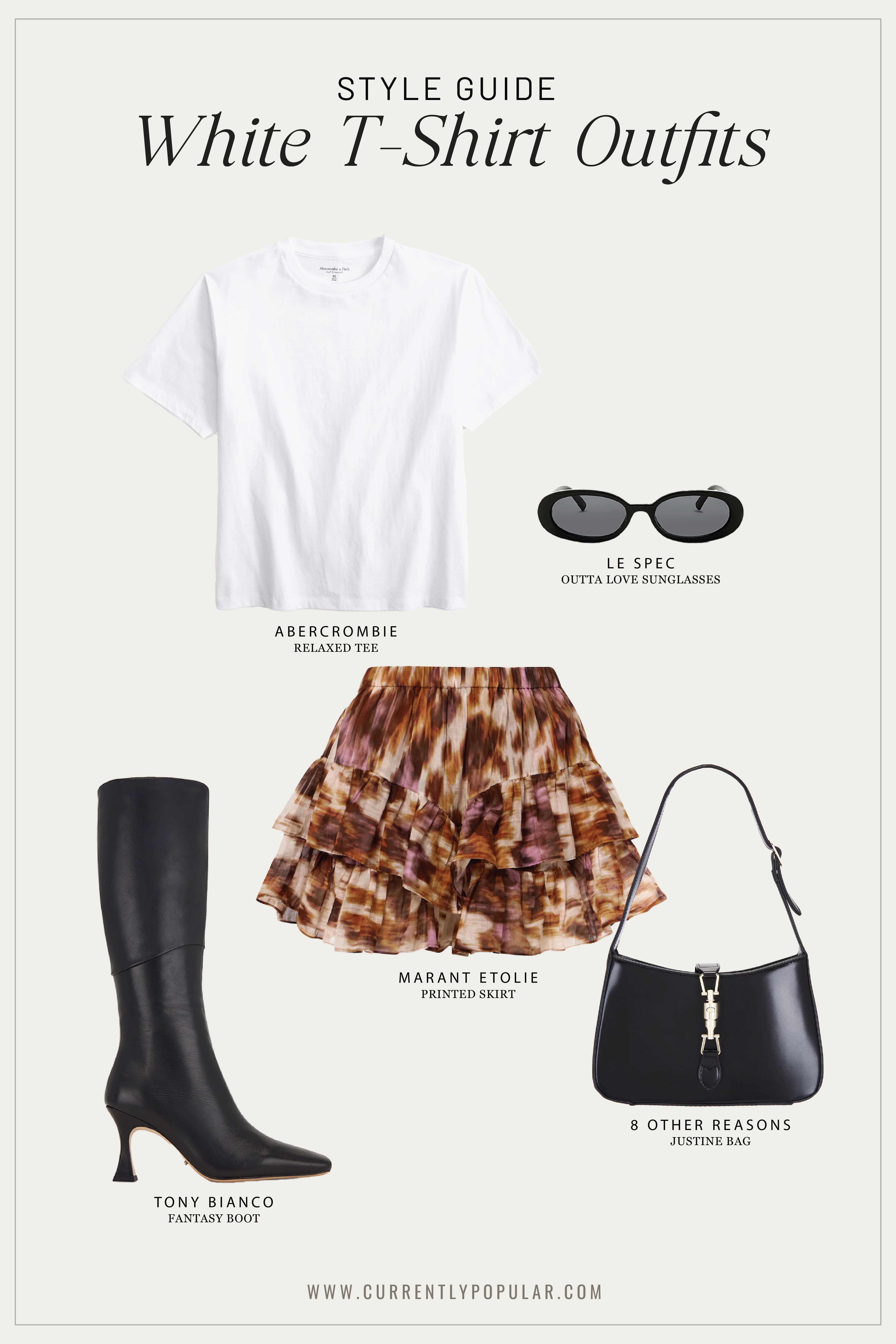 How To Style A White T-Shirt 

 #LTKFindsUnder50 #LTKStyleTip #LTKShoeCrush