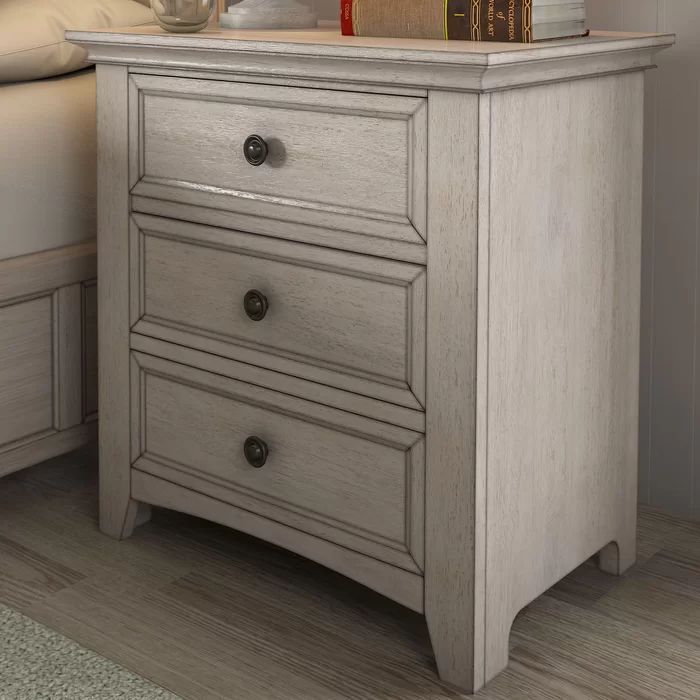 Woodside 3 Drawer Nightstand | Wayfair North America