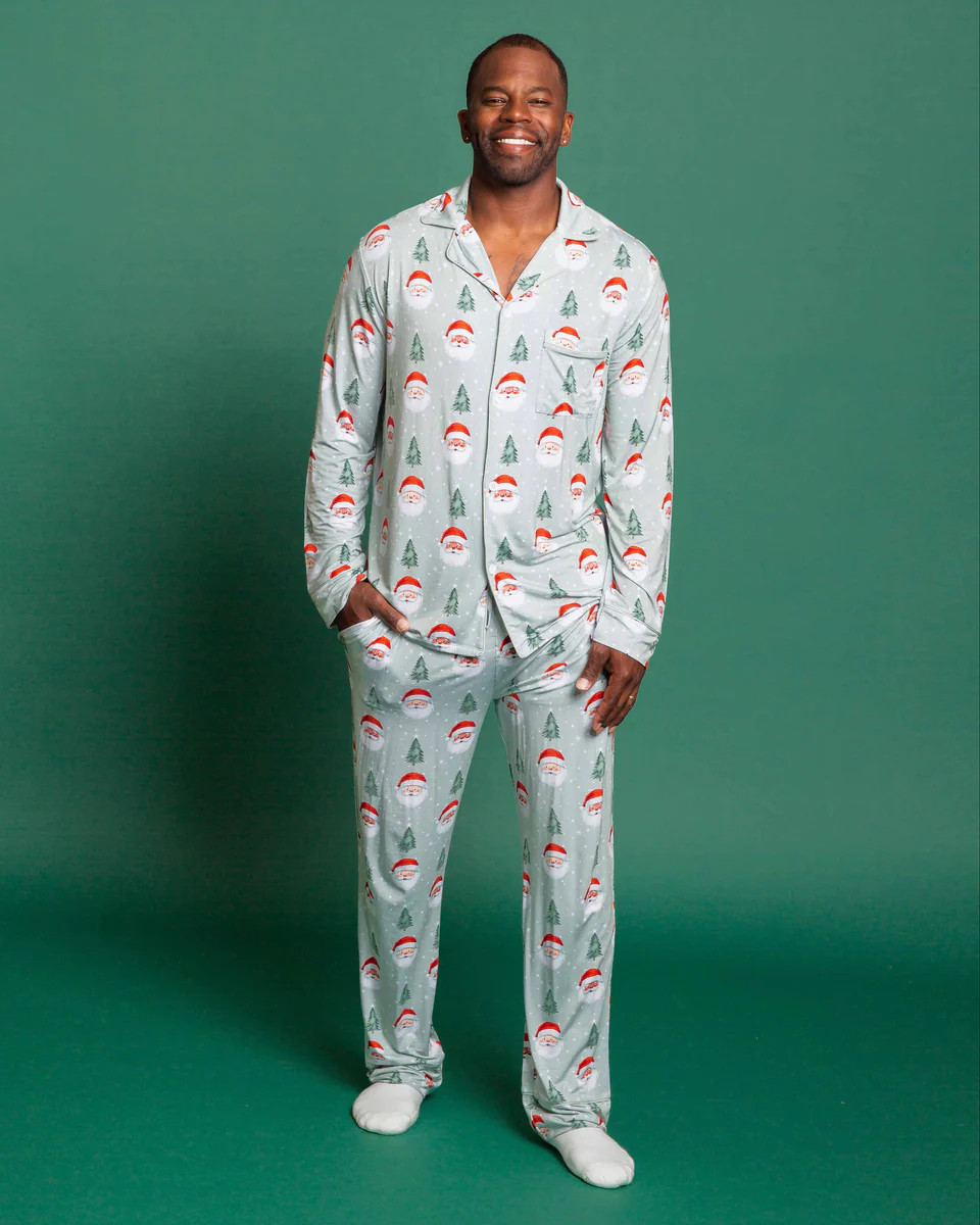 Just BeClause Men's Collar Shirt & Pants Set | Bums & Roses