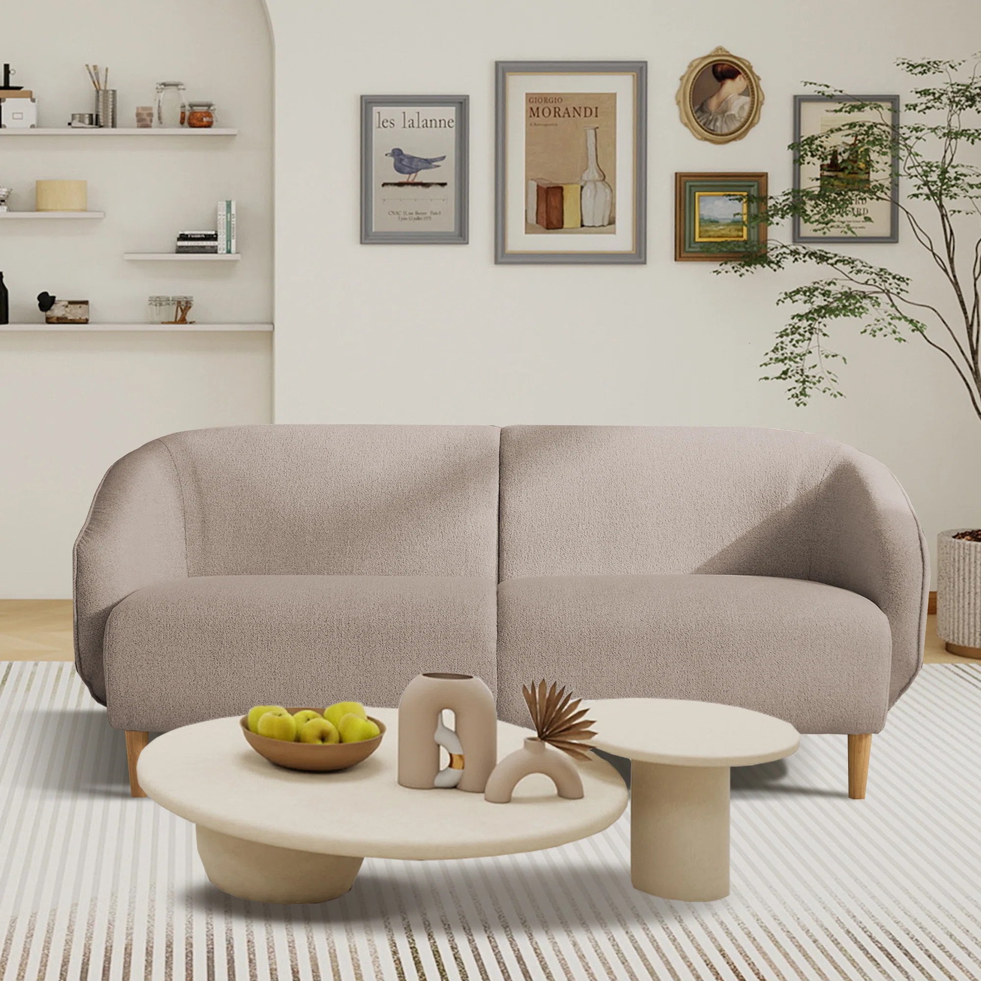 75'' Wide Modern Deep Seat Standard Sofa | Wayfair North America