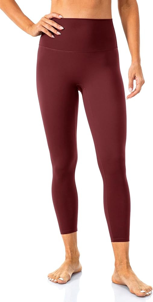 Lavento Women's All Day Soft Yoga Leggings 23"/ 25"/ 28" - No Front Seam Workout Active Legging f... | Amazon (US)