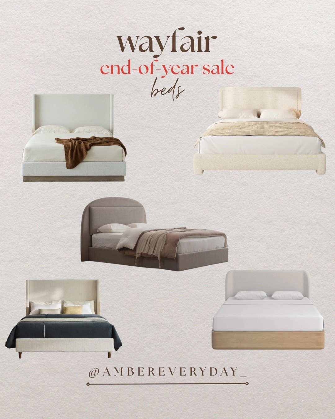 Wayfair end of year sale! If you’re in need of a new bed, now is the time to grab one!! Sooo may good home deals! 

#LTKSaleAlert #LTKGiftGuide #LTKHome