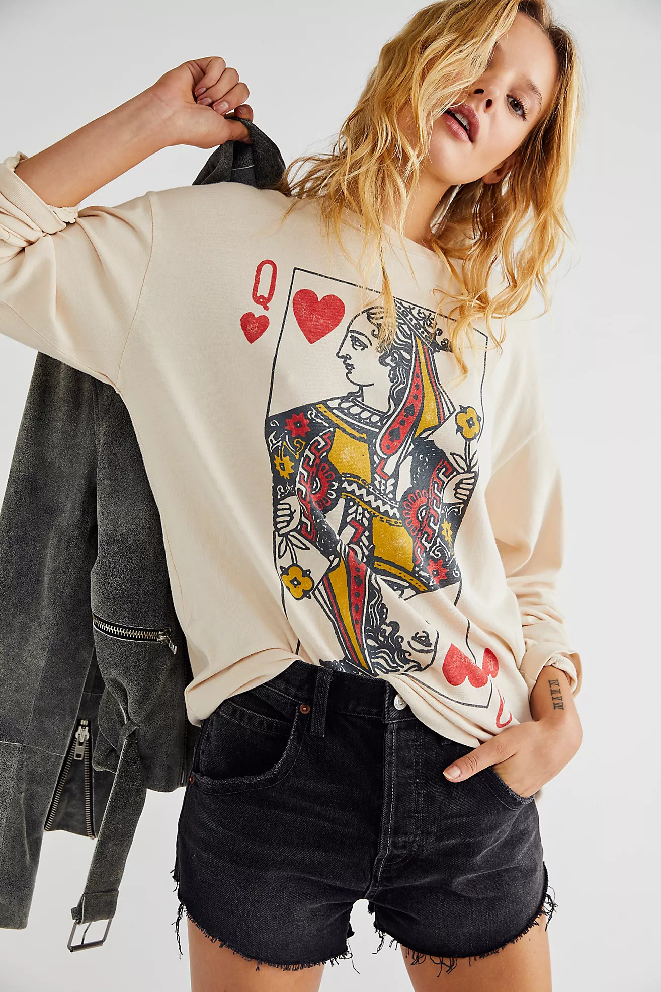 Queen Of Hearts Long Sleeve | Free People (Global - UK&FR Excluded)
