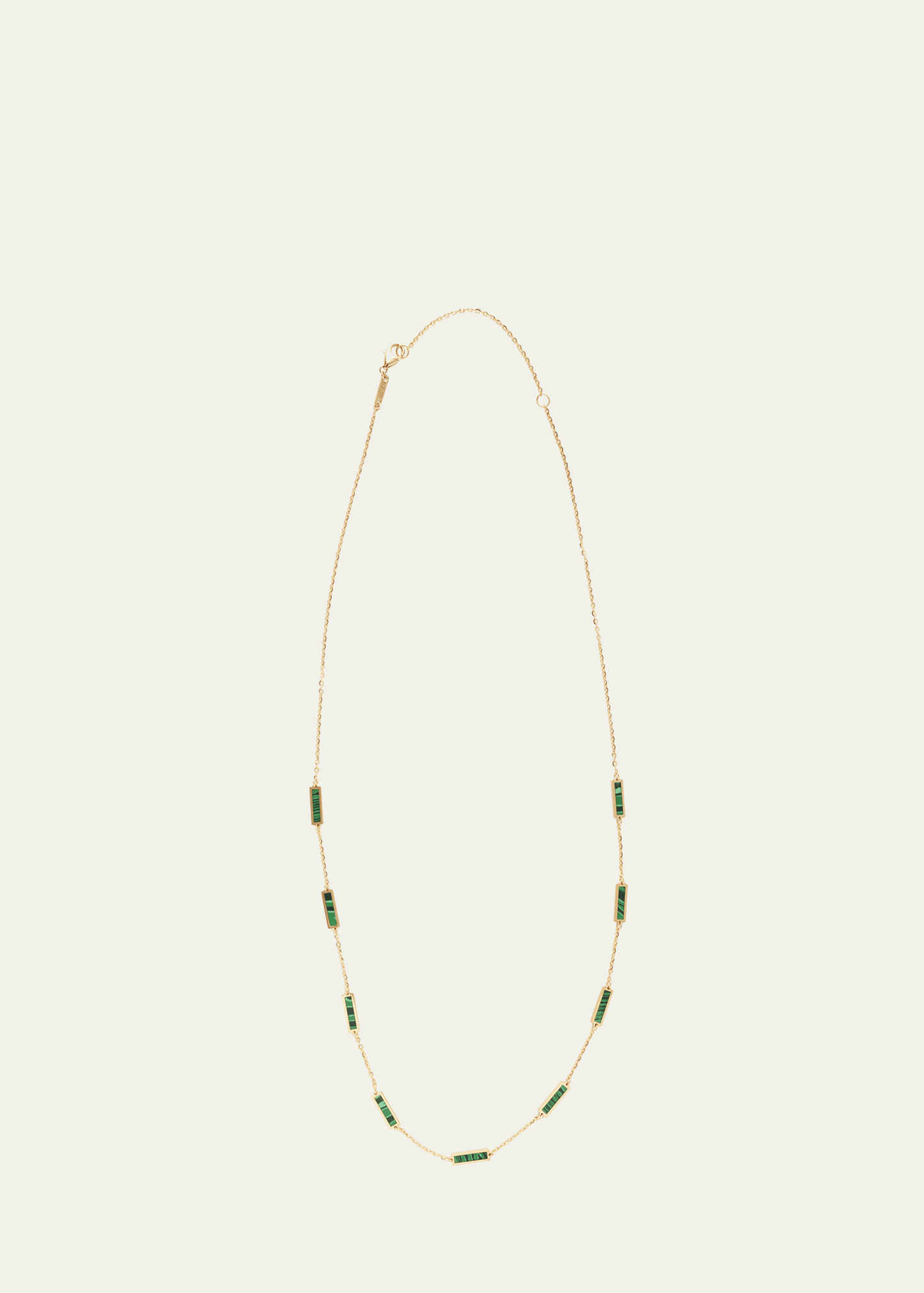 KAMAL Bar Chain Necklace with Gemstones | Bergdorf Goodman