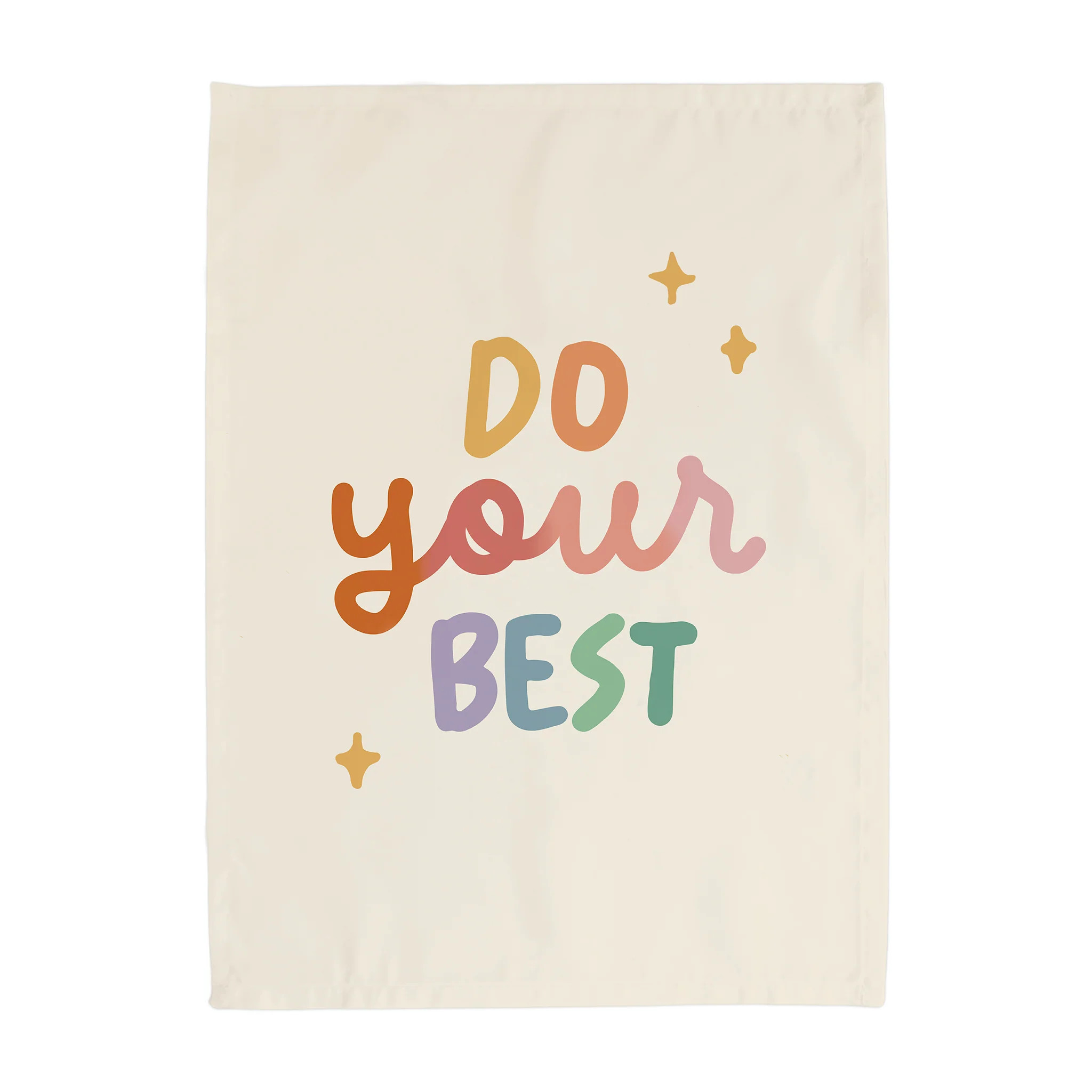 {Rainbow} Do Your Best Banner | Hunny Prints
