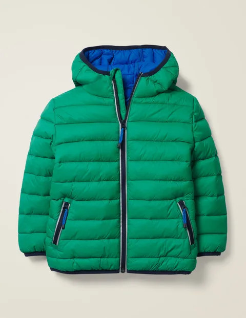 Pack-Away Padded Jacket - Hike Green | Boden (US)