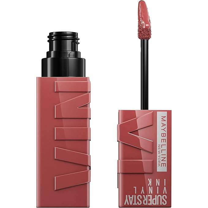 Maybelline Super Stay Vinyl Ink Longwear No-Budge Liquid Lipcolor Makeup, Highly Pigmented Color ... | Amazon (US)