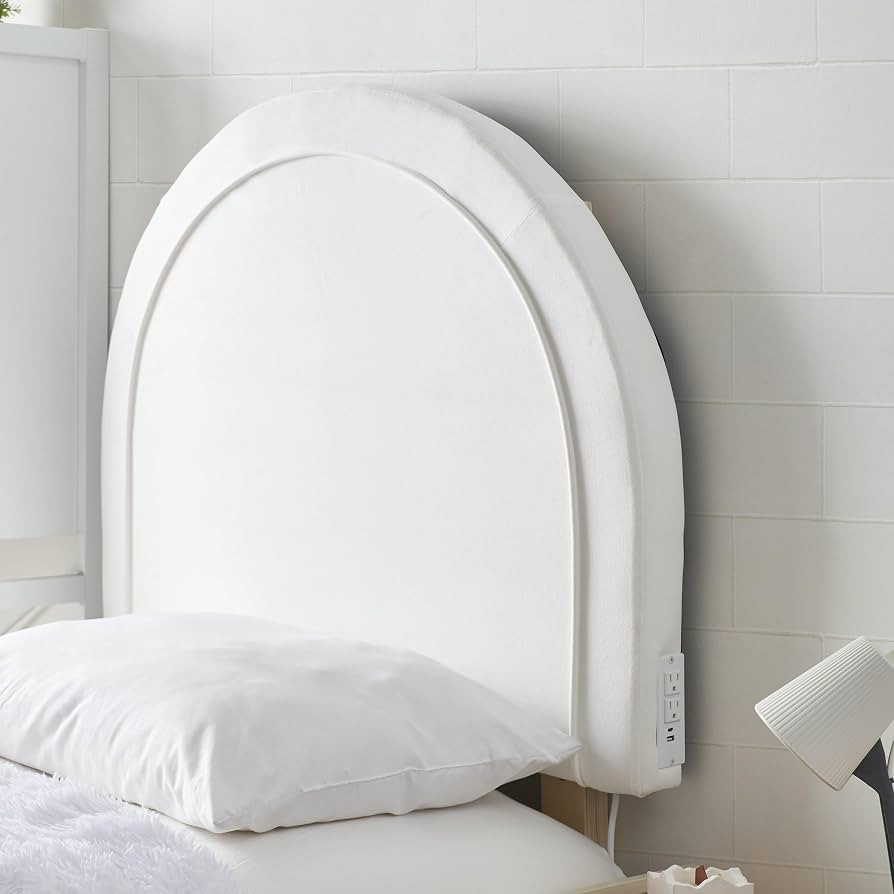 DormCo Tavira Allure\u00ae College Dorm Outlet Headboard with Legs - Velvet Oval | Amazon (US)