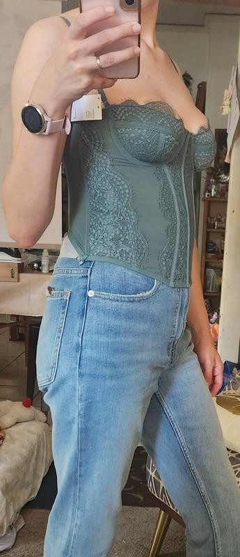 Out From Under Modern Love Corset | Urban Outfitters (US and RoW)