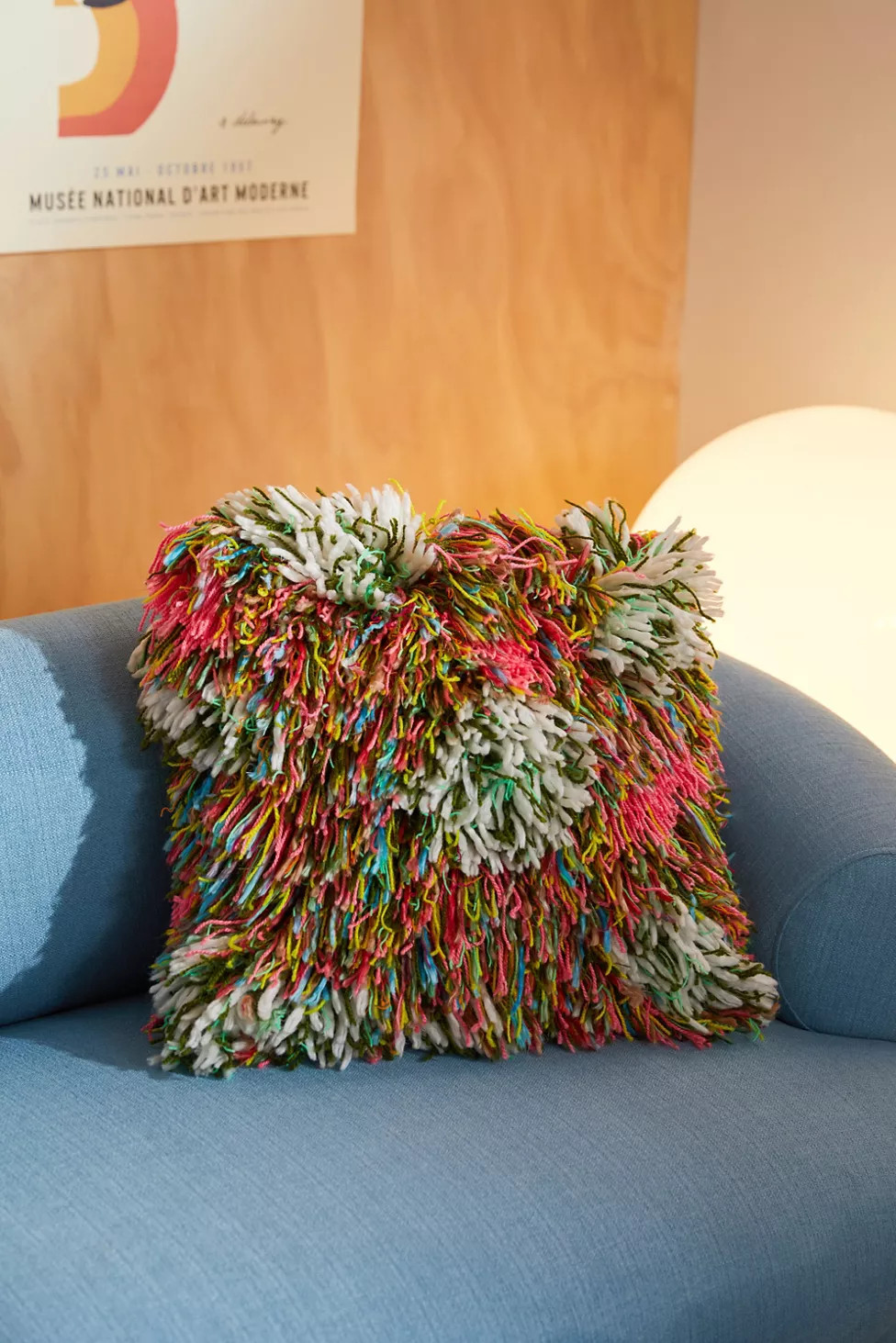 Crazy Yarn Throw Pillow | Urban Outfitters (US and RoW)