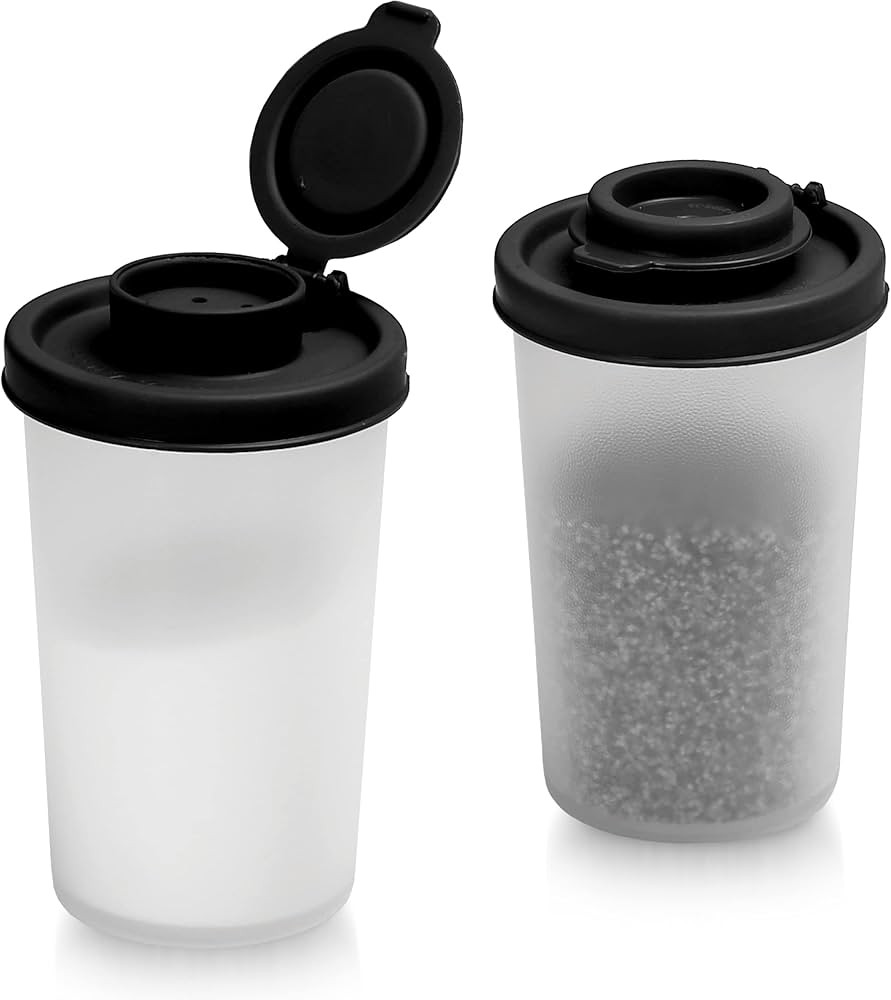SIGNORAWARE Salt and Pepper Shakers Moisture Proof Set of 2 Large Salt Shaker to go Camping Picni... | Amazon (US)