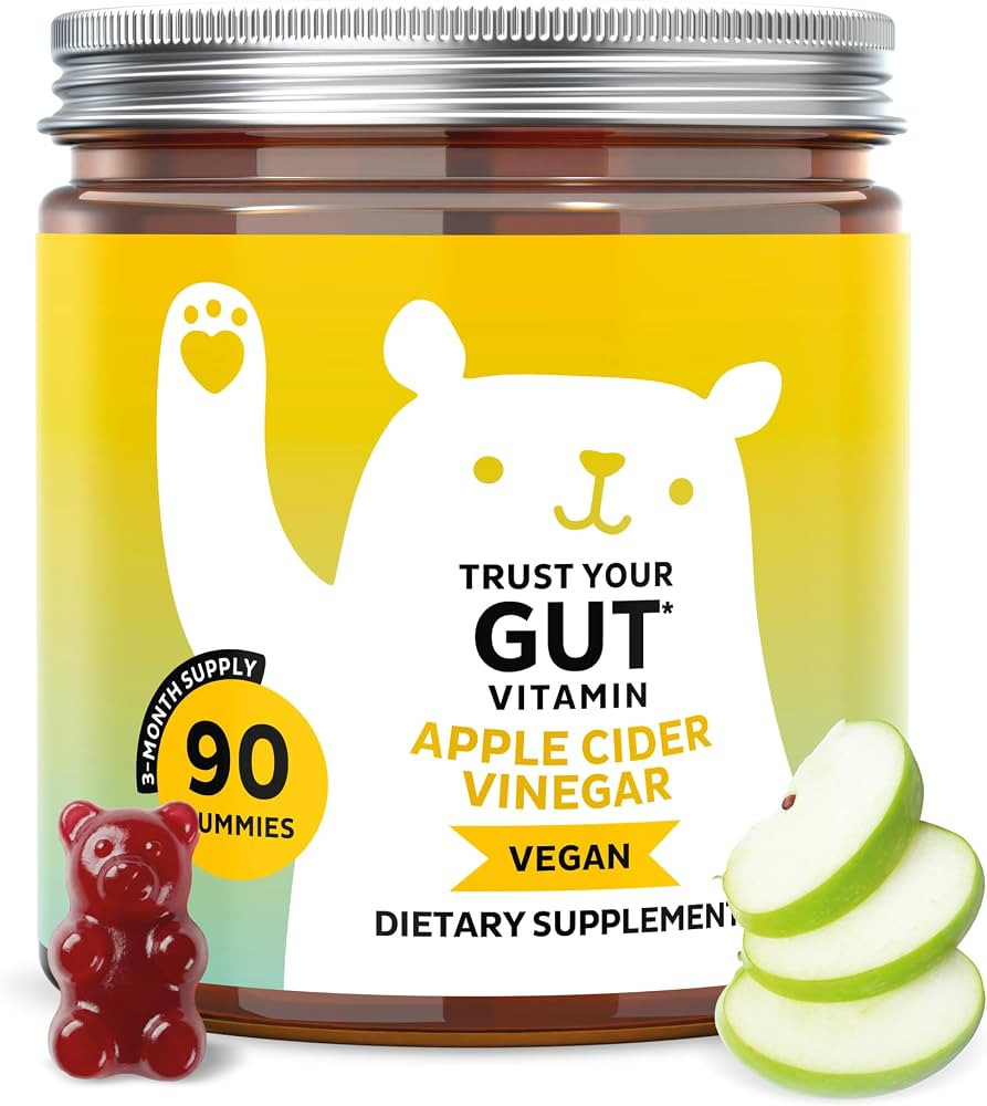 Bears with Benefits Apple Cider Vinegar Gummies \u2013 Metabolism & Detox Support with Vitamins B... | Amazon (US)