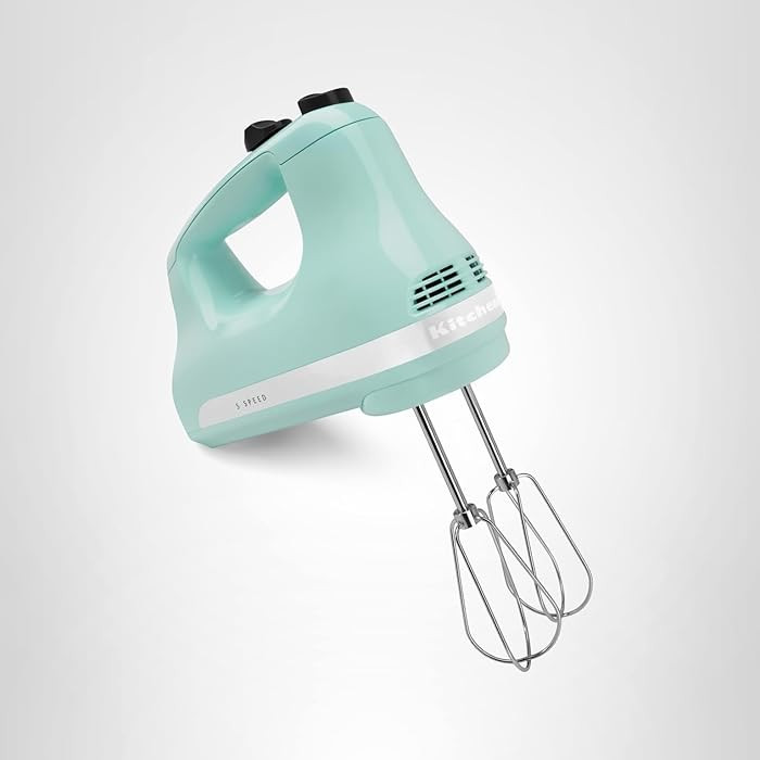 KitchenAid 5 Ultra Power Speed Hand Mixer - KHM512, Ice Blue | Amazon (US)