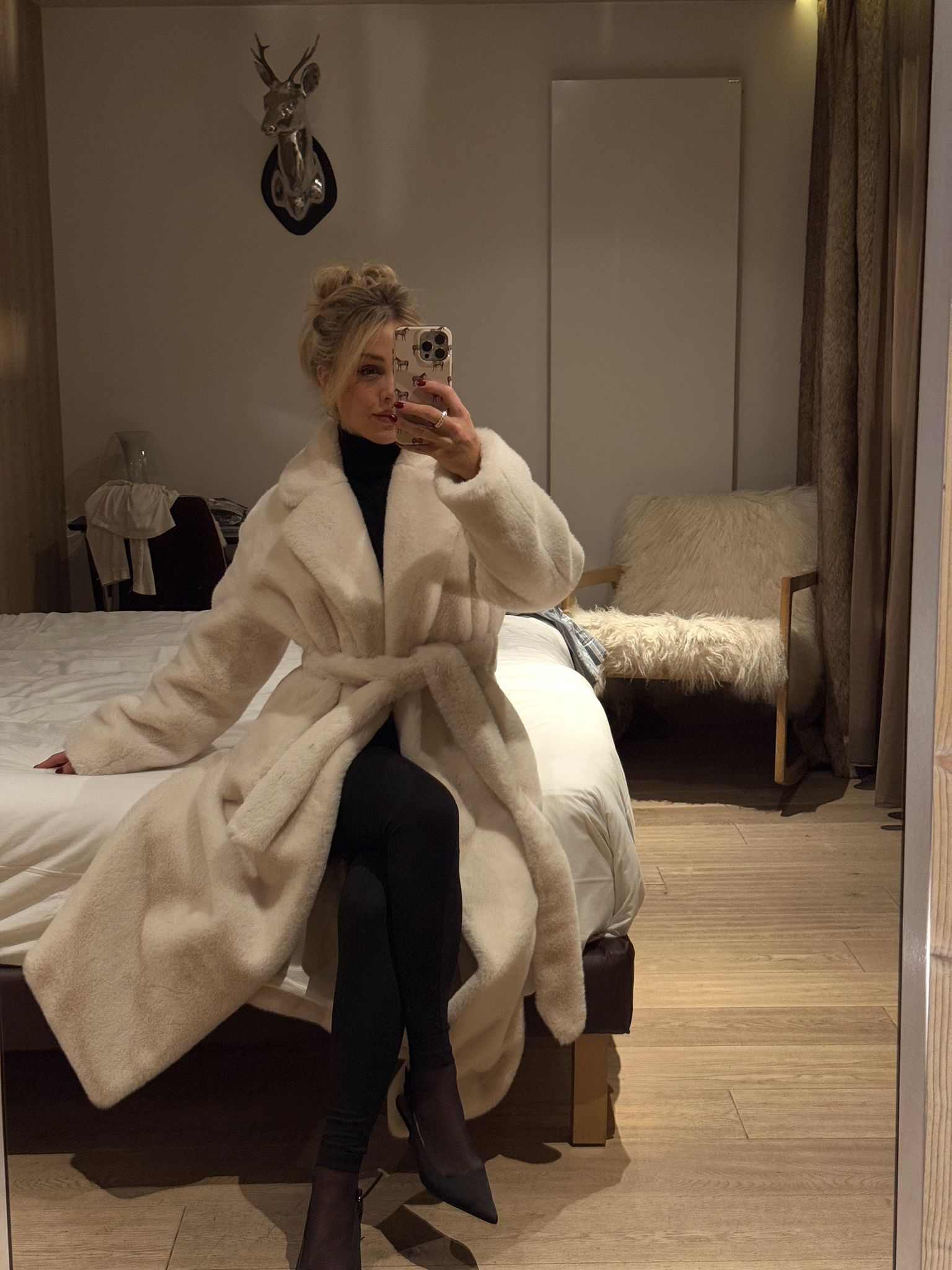 Evening dinner outfit, winter evening outfit, winter dressy outfit, maxi faux fur coat, long coat, warm outfit, black slingback heels, & other stories 

#LTKstyletip #LTKuk #LTKwinter