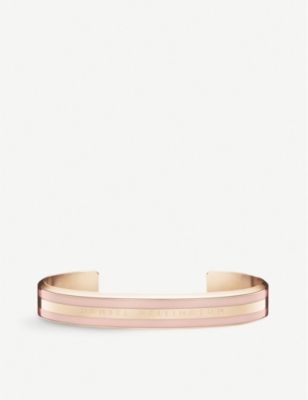 Classic Cuff rose-gold plated stainless steel bracelet medium | Selfridges