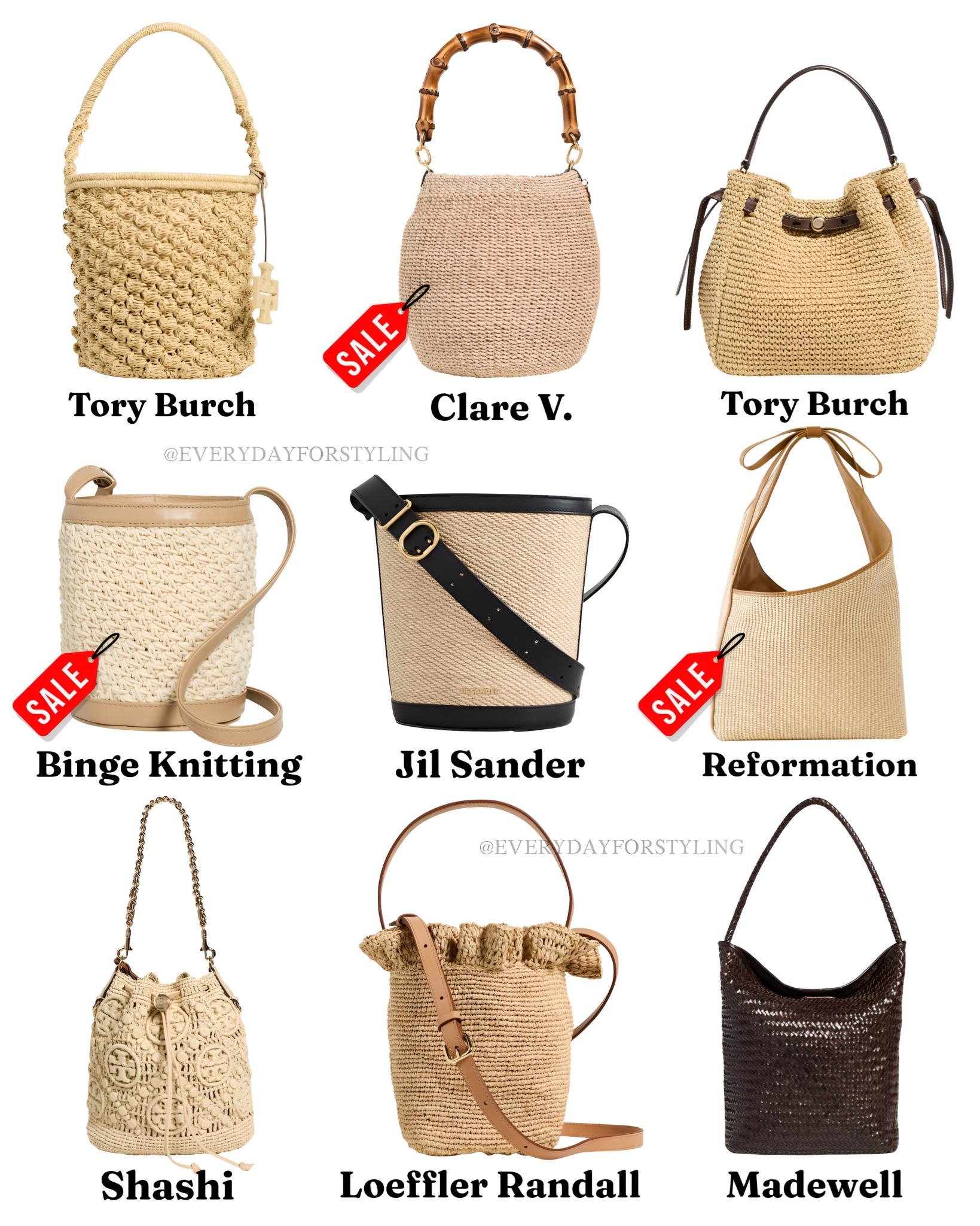 If your summer bag isn’t raffia… you’re missing the entire aesthetic 🙂‍↕️ 

raffia bucket bag, woven summer bag, straw handbag aesthetic, designer raffia bag edit, vacation outfit accessories, european summer style, coastal chic fashion, neutral summer accessories, luxury woven handbags, resort wear essentials, beach outfit bag ideas, capsule wardrobe summer, effortless chic accessories, minimalist summer fashion, trending summer bags 2026, bags trends 2026, everydayforstyling 

#coastalaestheticstyle, #resortwearedit, #summercapsulewardrobe, #europeansummerstyle, #viralBags2026 

#LTKSeasonal #LTKSaleAlert #LTKTravel