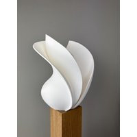 Abstract Flower Vase For Mantel, Modern Wavy With Layered Design, Futuristic Decoration Dry Display, New Home Useful Gift | Etsy (US)