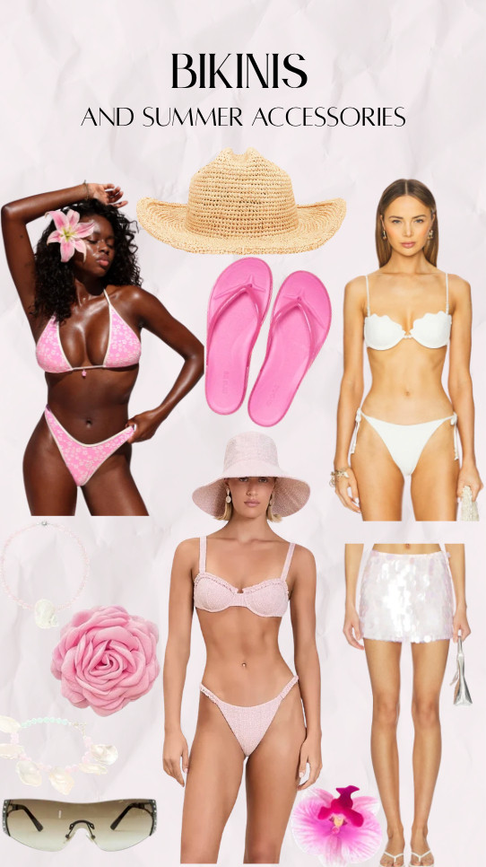 Bikinis & summer accessories <3 

 #LTKootd #LTKSeasonal #LTKSwim