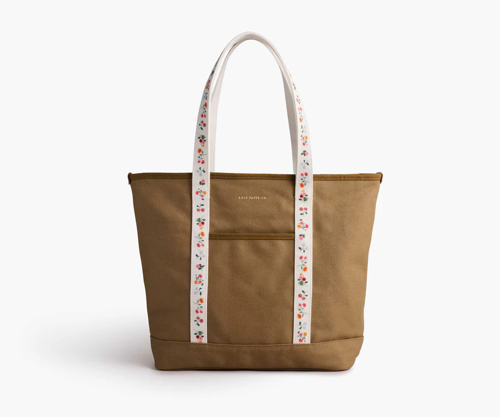 Canvas Carry All - Ditsy Dahlia | Rifle Paper Co.