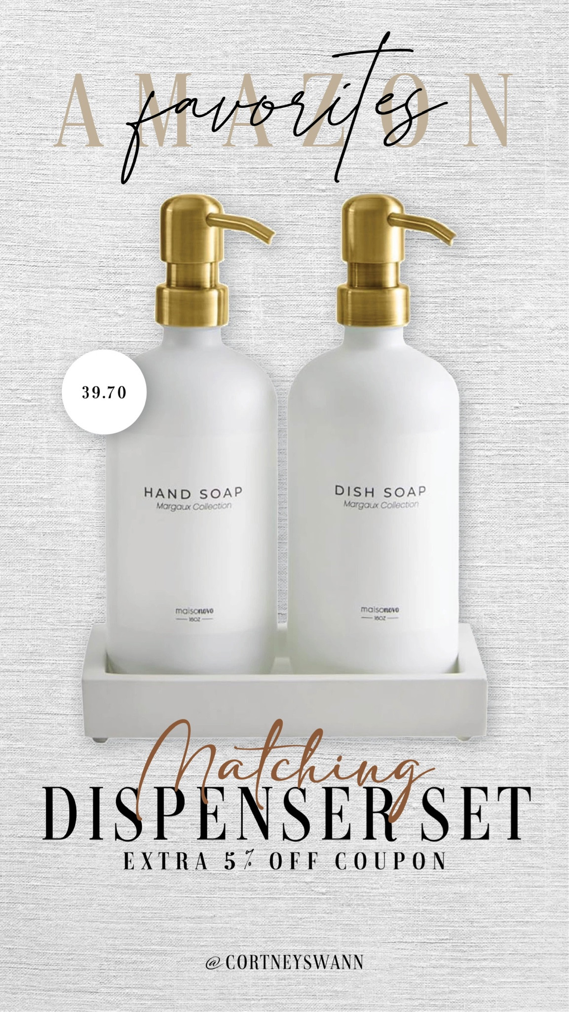 There’s something about a matching dispenser set 😍

#LTKGiftGuide #LTKhome