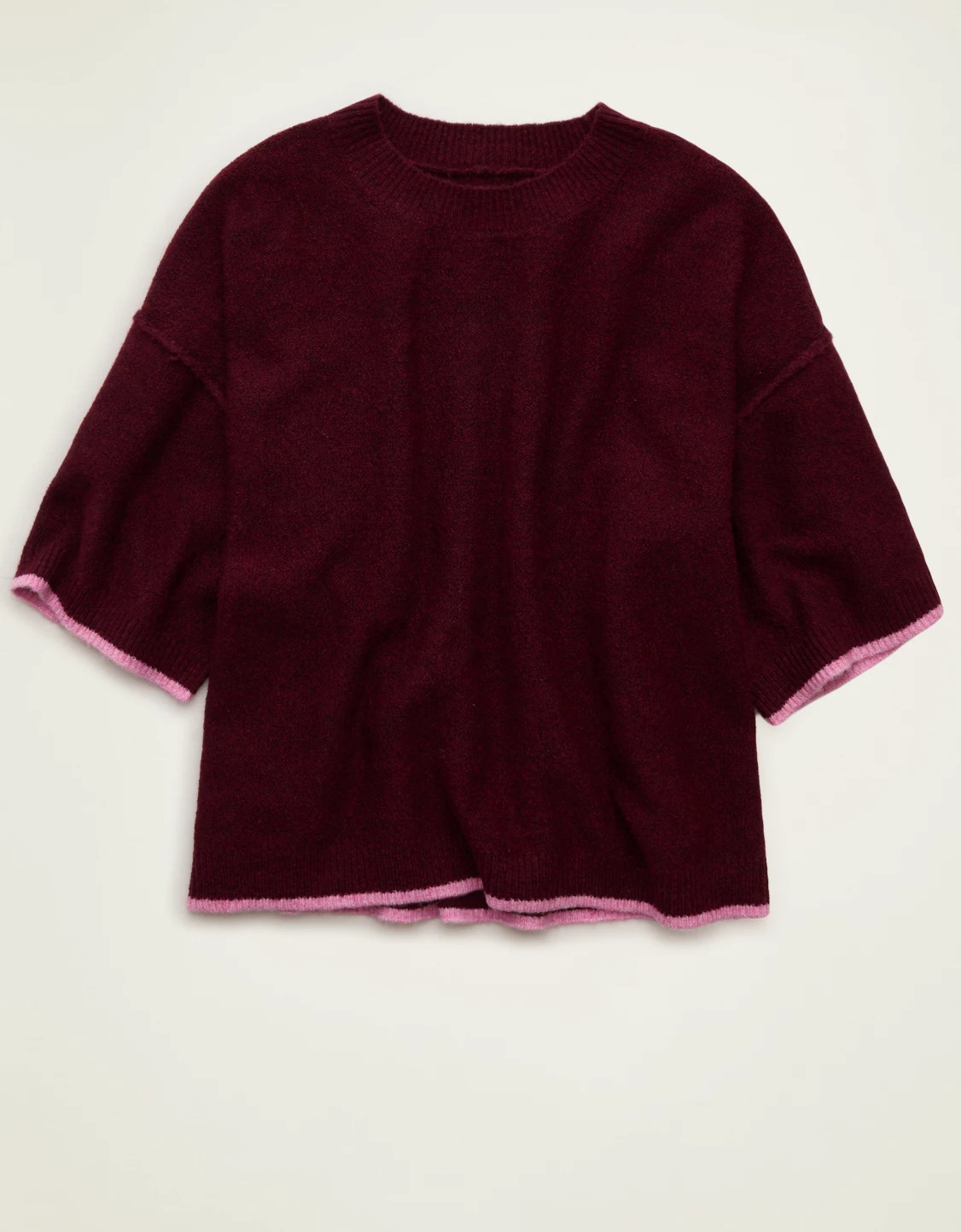 New AE Whoa So Soft Short-Sleeve Sweater | American Eagle Outfitters (US & CA)