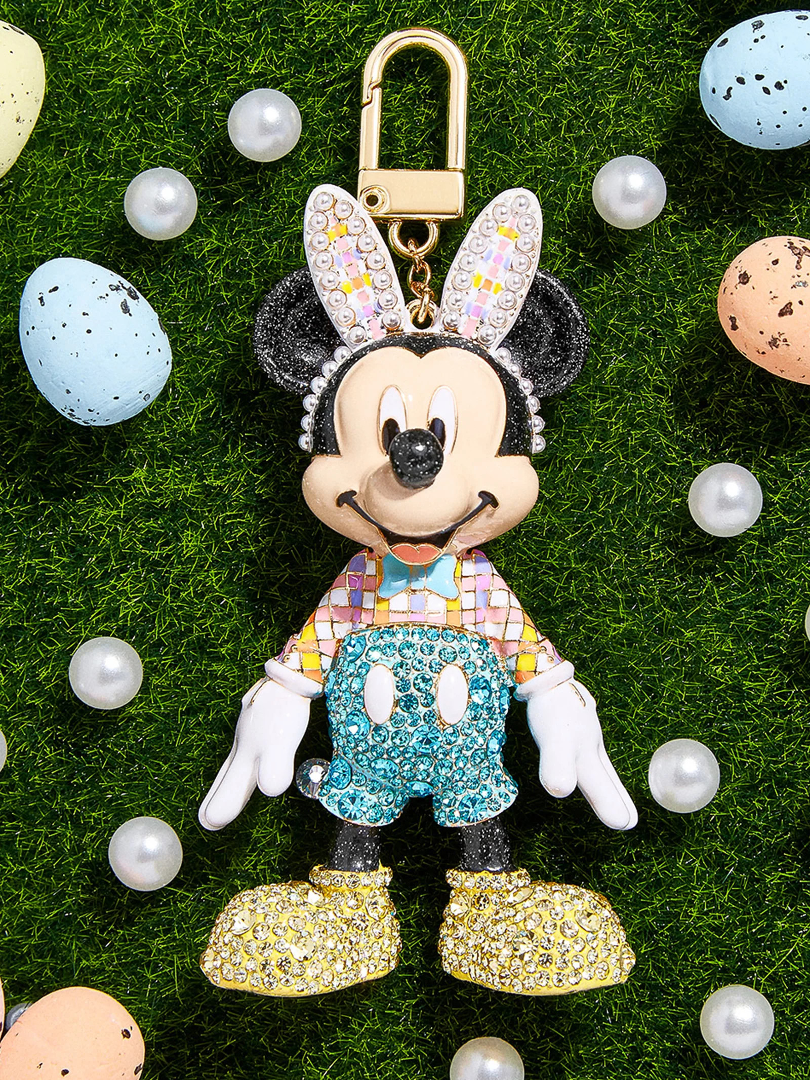 Mickey Mouse Disney Bag Charm - Easter | BaubleBar (US)