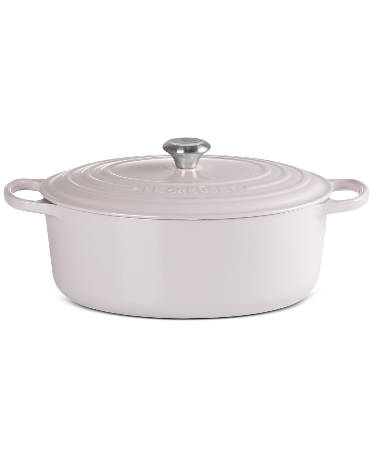 Le Creuset Signature Enameled Cast Iron 8-Qt, Oval Dutch Oven - Shallot | Macy's