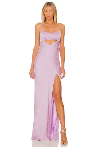 Lovers and Friends Evelyn Gown in Lilac Purple from Revolve.com | Revolve Clothing (Global)