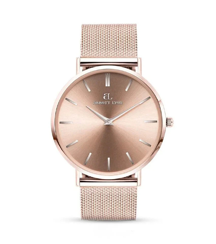 Blush Chain Stellar 40 Watch | Abbott Lyon