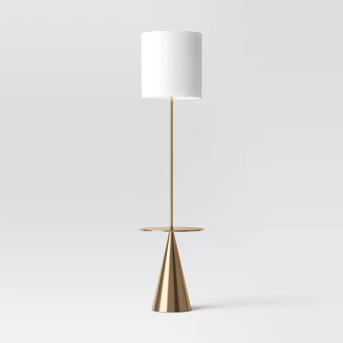 Modern Floor Lamp with Table Brass - Threshold™ | Target